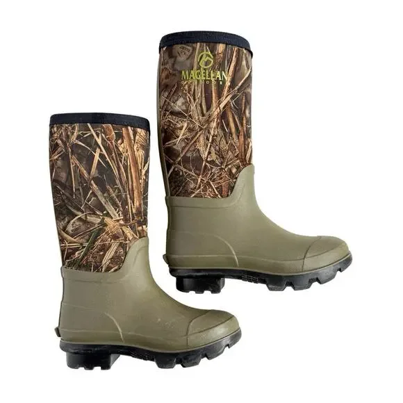 Magellan Outdoors Youth Camoflauge Jersey Knee Boots Size 13D - Picture 6 of 9